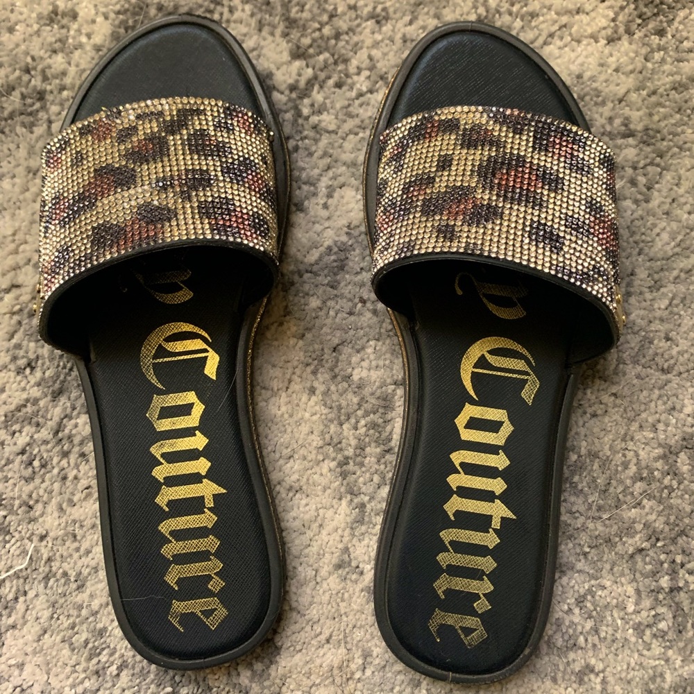Juicy Couture Beaded Sandals